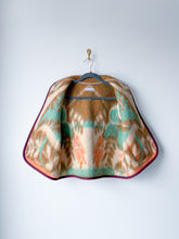 Load image into Gallery viewer, One-of-a-Kind: Multicolor Floral Ukrainian Blanket Vest (XS-M)
