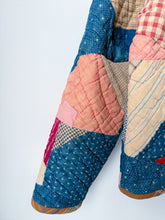 Load image into Gallery viewer, One-of-a-Kind: Indigo Rocky Road to Kansas Flora Jacket (S)
