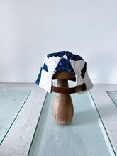 Load image into Gallery viewer, One-of-a-Kind: Indigo Irish Chain 5 Panel Hat
