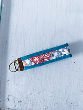 Load image into Gallery viewer, One-of-a-Kind: Turquoise Border Key Fob
