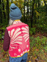 Load image into Gallery viewer, One-of-a-Kind: Ukrainian Wool Blanket Vest (XS-M)
