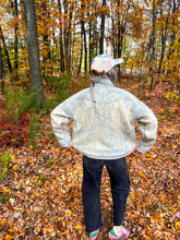 Load image into Gallery viewer, One-of-a-Kind: Orr Health Blue Wool Blanket Flora Jacket (M)
