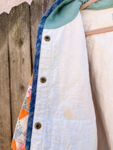 Load image into Gallery viewer, One-of-a-Kind: Tumbling Star KID’S Hooded Flora Jacket (9 year)
