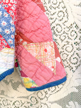 Load image into Gallery viewer, One-of-a-Kind: String Quilt Hooded Flora Jacket (L)
