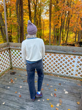 Load image into Gallery viewer, One-of-a-Kind: Pine Burr Nine Patch French Terry Pullover (M)
