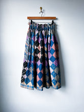 Load image into Gallery viewer, One-of-a-Kind: Chipyard Quilt Top Skirt (XS/M)
