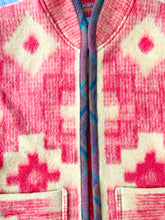 Load image into Gallery viewer, One-of-a-Kind: Geometric Ukrainian Blanket Vest (XS-M)
