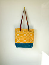Load image into Gallery viewer, One-of-a-Kind: Canary Coverlet Tote Bag
