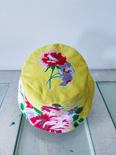 Load image into Gallery viewer, One-of-a-Kind: Vintage Tablecloth Bucket Hat (Adult S/M) #2

