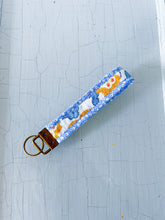Load image into Gallery viewer, One-of-a-Kind: Vintage Linen Tablecloth Key Fob
