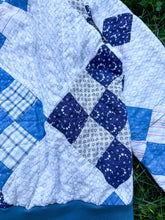 Load image into Gallery viewer, One-of-a-Kind: Nine Patch Quilt Pullover (L)
