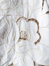 Load image into Gallery viewer, One-of-a-Kind: Antique Cutwork Embroidery Shaftsbury Shirt (L)

