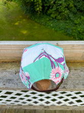 Load image into Gallery viewer, One-of-a-Kind: Vintage Tablecloth 5 Panel Hat #1
