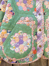 Load image into Gallery viewer, One-of-a-Kind: Grandmother's Flower Garden Flora Jacket (S)
