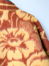 Load image into Gallery viewer, One-of-a-Kind: Chestnut Fall Florals Ukrainian Blanket Flora Jacket (S)
