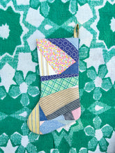 Load image into Gallery viewer, One-of-a-Kind: Scrappy Quilt Stocking #1
