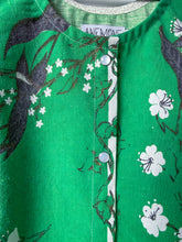 Load image into Gallery viewer, One-of-a-Kind: Vintage Floral Tablecloth Pearl Snap Tank (M)
