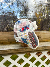 Load image into Gallery viewer, One-of-a-Kind: Pineapple Block Aviator Hat (Adult S/M)
