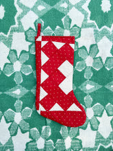 Load image into Gallery viewer, One-of-a-Kind: Chimney Sweep Quilt Stocking #3
