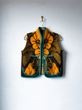 Load image into Gallery viewer, One-of-a-Kind: Ukrainian Wool Blanket Vest (XS-M)
