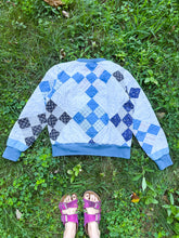 Load image into Gallery viewer, One-of-a-Kind: Nine Patch Quilt Pullover (L)
