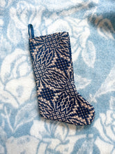 Load image into Gallery viewer, One-of-a-Kind: Antique Coverlet Stocking #2
