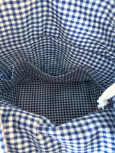 Load image into Gallery viewer, One-of-a-Kind: Churn Dash Patch Project Bag (with detachable strap)
