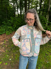 Load image into Gallery viewer, One-of-a-Kind: Corn and Beans Flora Jacket (S)
