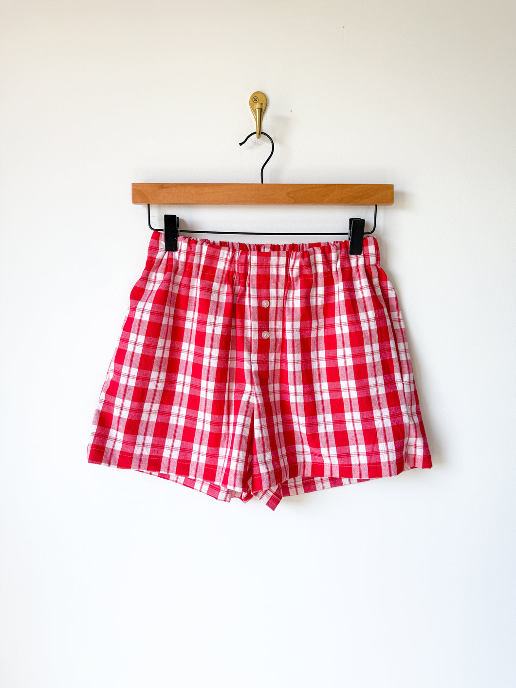 One-of-a-Kind: Picnic Plaid Easy Short XS/S