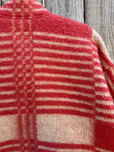 Load image into Gallery viewer, One-of-a-Kind: Geometric Linework Ukrainian Blanket Flora Jacket (M)
