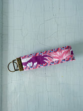 Load image into Gallery viewer, One-of-a-Kind: Hibiscus Floral Key Fob
