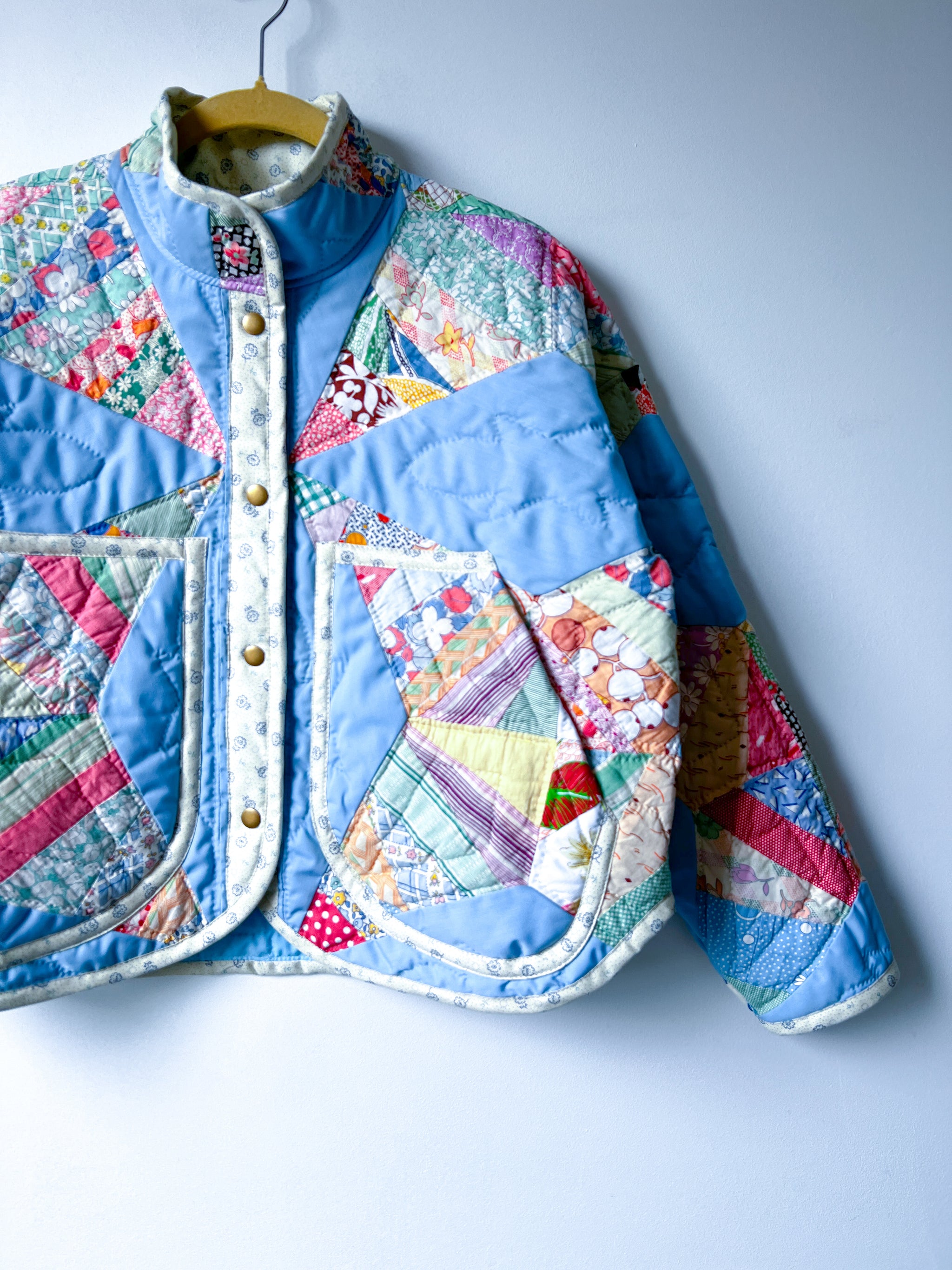 One-of-a-Kind: Rocky Road to Kansas Flora Jacket (S) – ANEMONEVT