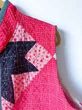 Load image into Gallery viewer, One-of-a-Kind: Eight Point Star Quilt Vest (L/XL)
