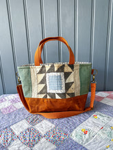 Load image into Gallery viewer, One-of-a-Kind: Rocky Mountain Puzzle Project Bag (with detachable strap)

