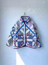 Load image into Gallery viewer, One-of-a-Kind: Duck &amp; Ducklings Hooded Flora Jacket (L)
