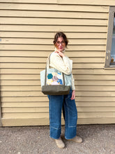 Load image into Gallery viewer, One-of-a-Kind: Hexie Boat Tote
