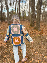 Load image into Gallery viewer, One-of-a-Kind: Goshen Star Lined Chore Coat (L)

