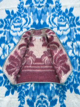 Load image into Gallery viewer, One-of-a-Kind: Burgundy Ukrainian Blanket Vest (S) #1
