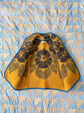 Load image into Gallery viewer, One-of-a-Kind: Goldenrod and Bark Floral Ukrainian Blanket Vest (XS-M)
