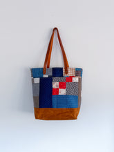 Load image into Gallery viewer, One-of-a-Kind: Four-in-a-Four Patch Tote Bag
