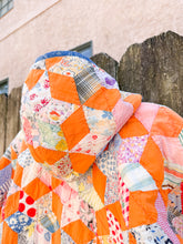 Load image into Gallery viewer, One-of-a-Kind: Tumbling Star KID’S Hooded Flora Jacket (9 year)
