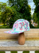 Load image into Gallery viewer, One-of-a-Kind: Vintage Tablecloth 5 Panel Hat #1
