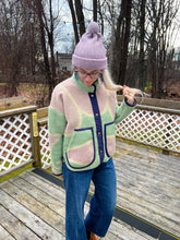 Load image into Gallery viewer, One-of-a-Kind: Orr Health Wool Blanket Flora Jacket (M)
