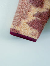 Load image into Gallery viewer, One-of-a-Kind: Dusty Mauve Floral Ukrainian Blanket Flora Jacket (M)
