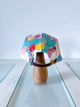 Load image into Gallery viewer, One-of-a-Kind: Grandmother&#39;s Flower Garden 5 Panel Hat #2

