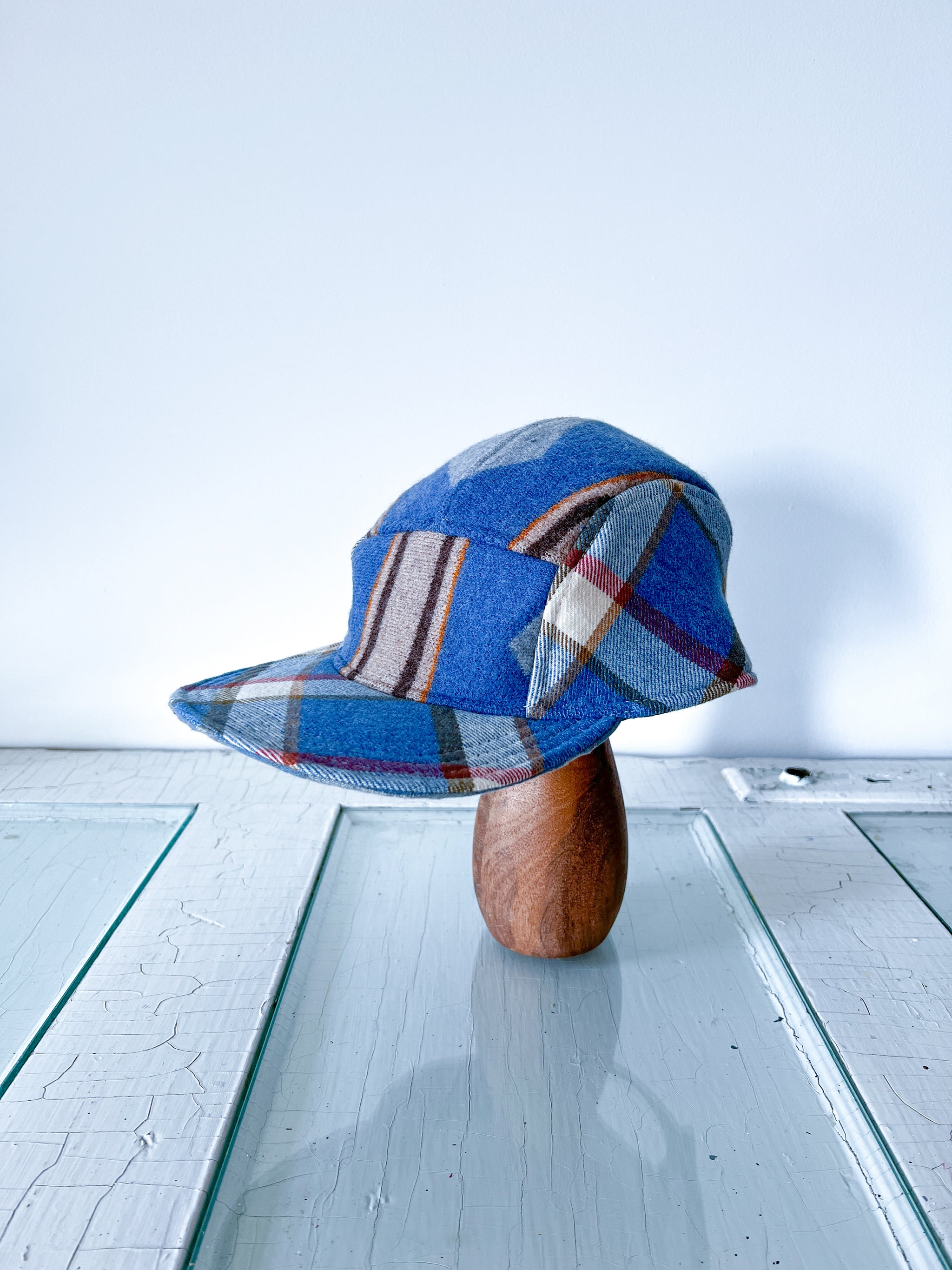 Anemone vintage quilt one of a kind hat One-of-a-Kind – ANEMONEVT main image 2