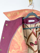 Load image into Gallery viewer, One-of-a-Kind: Golden Dawn Wool and Kilim Rug Field Jacket (S)
