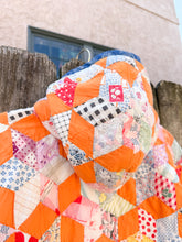 Load image into Gallery viewer, One-of-a-Kind: Tumbling Star KID’S Hooded Flora Jacket (9 year)
