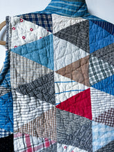 Load image into Gallery viewer, One-of-a-Kind: Triangle Quilt Vest (XS-M)
