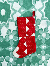 Load image into Gallery viewer, One-of-a-Kind: Chimney Sweep Quilt Stocking #1
